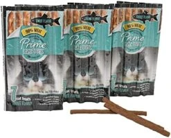 Cat Prime Taste Jerky – Cat Treats – Delicious Soft Cat Snack – 90% Meat – Irresistible Flavors – Special Box (Salmon Flavor, 70 Count) -Greenies Pet Store 51aGBYAPIDL. AC
