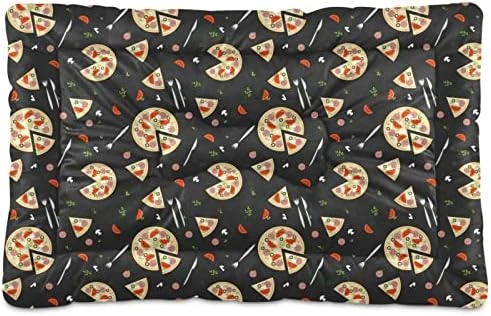 Food Pizza Dog Bed Cat Bed Soft Comfortable Pet Bed Non-Slip Calming Kennel Pad For Small Medium Large Dogs Cats 2116501 8 Food Pizza Dog Bed Cat Bed Soft Comfortable Pet Bed Non-Slip Calming Kennel Pad For Small Medium Large Dogs Cats 2116501 - Image 6