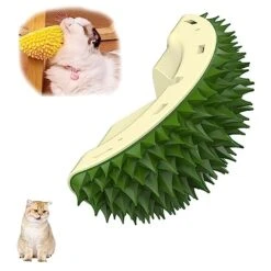 Durian Multifunctional Toys,Durian Cat Scratcher,Massaging And Removing Floating Hair Cat Dog Mint Toys (Yellow) 17 Durian Multifunctional Toys,Durian Cat Scratcher,Massaging And Removing Floating Hair Cat Dog Mint Toys (Yellow) -Greenies Pet Store 51bvLDgyWL
