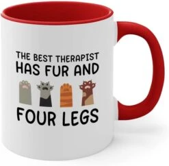 Bubble Hugs Cat Owner 2Tone Pink Mug 11oz - Dedicated Feline - Cat Women Fun Cat Parents Stuff Lady Paws Pet Dad Gifts -Greenies Pet Store 51cPywip2NL. AC