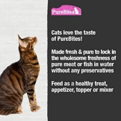 PureBites Wet Mixers | Tuna & Salmon | Only 3 Ingredients | 12-Pack (Packaging May Vary) -Greenies Pet Store 51cZxdD3NmL