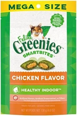 FELINE GREENIES SMARTBITES HEALTHY INDOOR Natural Treats For Cats, Tuna Flavor, 16 Oz. Tub 21 FELINE GREENIES SMARTBITES HEALTHY INDOOR Natural Treats For Cats, Tuna Flavor, 16 Oz. Tub -Greenies Pet Store 51cuqEoKsmL. AC