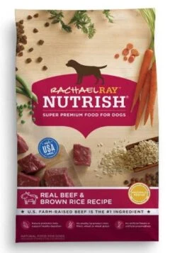 Rachael Ray Nutrish Real Beef And Brown Rice Recipe Flavor Dry Dog Food (Pack Of 6)
