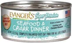 Evanger's Super Premium Duck Dinner For Cats, 24 X 5.5 Oz Cans -Greenies Pet Store 51fXDNnUVL. AC