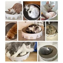 Yliping Cat Scratching Plate Claws Corrugated Paper Cat Litter Wear Cat Claw Board Cat Supplies Cat Toys (Size : B(L)) -Greenies Pet Store 51gKjvTJppL
