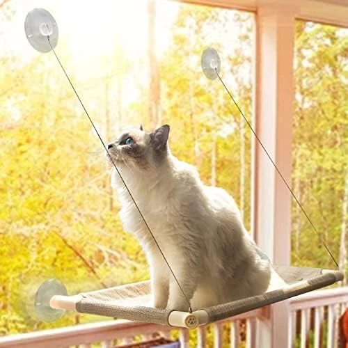 Cat Window Perch,Cat Hammock For Indoor/Outdoor Large Gat 11 Cat Window Perch,Cat Hammock For Indoor/Outdoor Large Gat - Image 9
