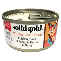 Solid Gold Wet Cat Food For Adult & Senior Cats 24 Pack - Wholesome Selects Chunks In Gravy - Made With Real Chicken & Pumpkin For Healthy Digestion And Sensitive Stomach 12 Solid Gold Wet Cat Food For Adult & Senior Cats 24 Pack - Wholesome Selects Chunks In Gravy - Made With Real Chicken & Pumpkin For Healthy Digestion And Sensitive Stomach -Greenies Pet Store 51gYW6jQWcL