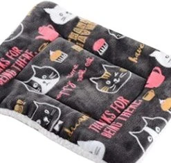 SONGBIRDTH Pet Bed,Winter Warm Pet Dog Puppy Cat Bed Cushion Mat Soft Fleece Kennel Blanket,Breathable Cotton Blend,Removable Easy To Clean Cat XL -Greenies Pet Store 51hkh5WIvFL. AC 5