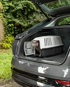 Lionto Plastic Transport Box For Dogs And Cats 48 X 31.5 X 33 Cm Anthracite 9 Lionto Plastic Transport Box For Dogs And Cats 48 X 31.5 X 33 Cm Anthracite -Greenies Pet Store 51i9Izf8XmL