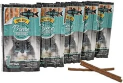 Cat Prime Taste Jerky – Cat Treats – Delicious Soft Cat Snack – 90% Meat – Irresistible Flavors – Special Box (Salmon Flavor, 70 Count) -Greenies Pet Store 51jOAiklWZL. AC