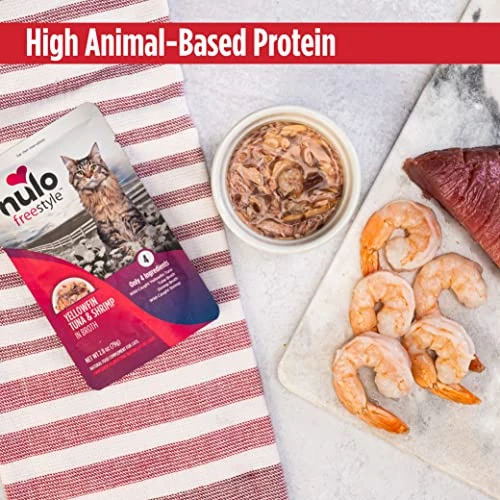 Nulo Freestyle Cat & Kitten Wet Cat Food Pouch, Premium All Natural Grain-Free Soft Cat Food Topper With Amino Acids For Heart Health And High Animal-Based Protein 5 Nulo Freestyle Cat & Kitten Wet Cat Food Pouch, Premium All Natural Grain-Free Soft Cat Food Topper With Amino Acids For Heart Health And High Animal-Based Protein - Image 3