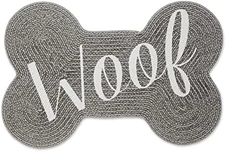 Bone Dry DII Braided Pet Mat Collection 100% Cotton, Oval Shape, Gray Good Kitty 17 Bone Dry DII Braided Pet Mat Collection 100% Cotton, Oval Shape, Gray Good Kitty - Image 15