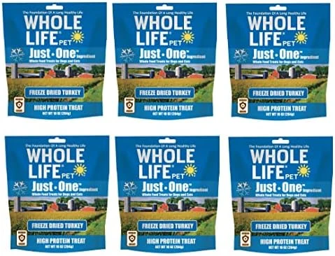Whole Life Pet Just One Turkey Dog And Cat Value Packs - Human Grade, Freeze Dried, One Ingredient - Protein Rich, Grain Free, Made In The USA 6 Whole Life Pet Just One Turkey Dog And Cat Value Packs - Human Grade, Freeze Dried, One Ingredient - Protein Rich, Grain Free, Made In The USA - Image 4