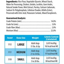 Loving Pets Orabone Dental Treat For Dogs 6 Count (Pack Of 1) 8 Loving Pets Orabone Dental Treat For Dogs 6 Count (Pack Of 1) -Greenies Pet Store 51lExxdrAML