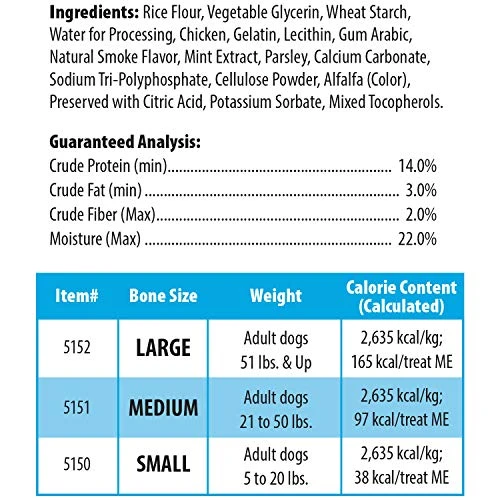 Loving Pets Orabone Dental Treat For Dogs 6 Count (Pack Of 1) 4 Loving Pets Orabone Dental Treat For Dogs 6 Count (Pack Of 1) - Image 2