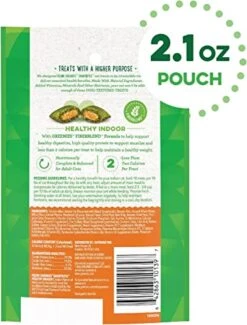 GREENIES Smartbites Healthy Indoor Chicken - 2.1 Oz, Pack Of 4 -Greenies Pet Store 51lqXDaTFlL