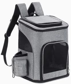 AbleHope Pet Backpack For Small Dogs And Cats With Breathable Mesh And Adjustable Straps Cat Backpack Carrier For Hiking, Travel, And Daily Outings -Greenies Pet Store 51mze7GhtvL. AC