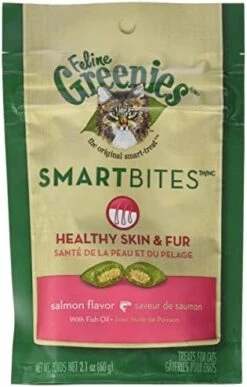 Greenies Feline Smrtbite Skn&Fur Salm 2oz -Greenies Pet Store 51n yQwyz L. AC