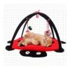 YangYan Foldable Kitten Tents Funny Pet Cat Tent Toys Pets Play Bed Toys Cat Play Mat Blanket House With Hanging Toy Cute Beetle Shape (Color : Red) -Greenies Pet Store 51p5WnlNCSL