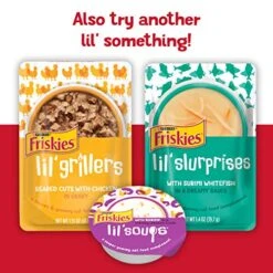 Purina Friskies Lil' Gravies Roast Beef Flavor Cat Food Complement Lickable Cat Treats - (16) 1.55 Oz. Pouches 13 Purina Friskies Lil' Gravies Roast Beef Flavor Cat Food Complement Lickable Cat Treats - (16) 1.55 Oz. Pouches -Greenies Pet Store 51q3RlsdygL