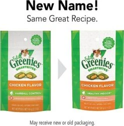 GREENIES Smartbites Healthy Indoor Chicken - 2.1 Oz, Pack Of 4 -Greenies Pet Store 51qSohkUQFL