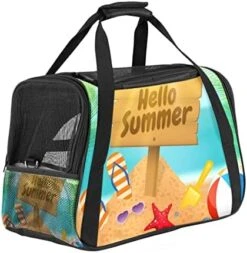 Pet Carrier Hello Summer Cute Food Ice Cream Pineapple Soft-Sided Pet Travel Carriers For Cats,Dogs Puppy Comfort Portable Foldable Pet Bag Airline Approved 24 Pet Carrier Hello Summer Cute Food Ice Cream Pineapple Soft-Sided Pet Travel Carriers For Cats,Dogs Puppy Comfort Portable Foldable Pet Bag Airline Approved -Greenies Pet Store 51sDpiIQkrL. AC