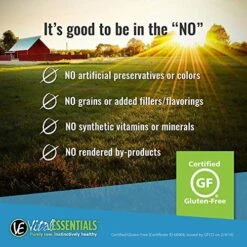 Vital Essentials Vital Cat Freeze Dried Turkey Mini Patties Cat Food - USA Made - All Natural - 8 Oz. -Greenies Pet Store 51sWeIFzVmL