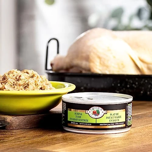 Fromm Four-Star Nutritionals Surf & Turf In Gravy Entrée - Premium Wet Cat Food - Chicken Recipe - Case Of (12) 5.5 Oz Cans 4 Fromm Four-Star Nutritionals Surf & Turf In Gravy Entrée - Premium Wet Cat Food - Chicken Recipe - Case Of (12) 5.5 Oz Cans - Image 2