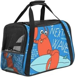 Pet Carrier Lobster Lemon Sea Food Pattern Soft-Sided Pet Travel Carriers For Cats,Dogs Puppy Comfort Portable Foldable Pet Bag Airline Approved 23 Pet Carrier Lobster Lemon Sea Food Pattern Soft-Sided Pet Travel Carriers For Cats,Dogs Puppy Comfort Portable Foldable Pet Bag Airline Approved -Greenies Pet Store 51te7kduX8L. AC