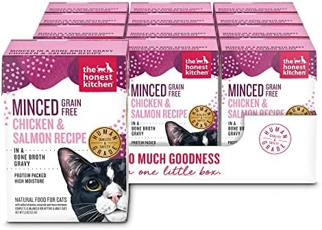 The Honest Kitchen Minced - Turkey In Bone Broth Gravy Wet Cat Food, 5.5 Oz (Pack Of 12) 10 The Honest Kitchen Minced - Turkey In Bone Broth Gravy Wet Cat Food, 5.5 Oz (Pack Of 12) - Image 8