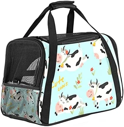 Pet Carrier Cute Cat Fish Food Pattern Soft-Sided Pet Travel Carriers For Cats,Dogs Puppy Comfort Portable Foldable Pet Bag Airline Approved 13 Pet Carrier Cute Cat Fish Food Pattern Soft-Sided Pet Travel Carriers For Cats,Dogs Puppy Comfort Portable Foldable Pet Bag Airline Approved - Image 11