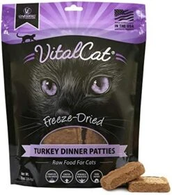 Vital Essentials Freeze Dried Cat Food, Chicken Dinner Patties 8 Oz -Greenies Pet Store 51vMMYaaShL. AC 1