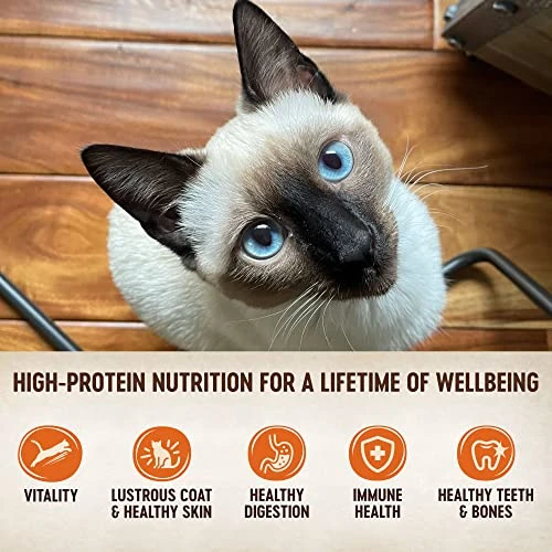 Wellness CORE Grain-Free Wet Cat Food, Natural Canned Food For Cats, Made With Real Meat (Chicken, Turkey & Chicken Liver Pate, 3 Oz Cans, Pack Of 12) 5 Wellness CORE Grain-Free Wet Cat Food, Natural Canned Food For Cats, Made With Real Meat (Chicken, Turkey & Chicken Liver Pate, 3 Oz Cans, Pack Of 12) - Image 3