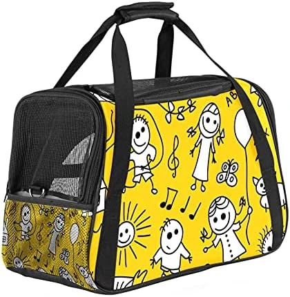 Pet Carrier Japanese Food Takoyaki Octopus Illustration Soft-Sided Pet Travel Carriers For Cats,Dogs Puppy Comfort Portable Foldable Pet Bag Airline Approved 10 Pet Carrier Japanese Food Takoyaki Octopus Illustration Soft-Sided Pet Travel Carriers For Cats,Dogs Puppy Comfort Portable Foldable Pet Bag Airline Approved - Image 8