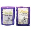 In Clover Smile Daily Dental Health Soft Chews For Cats (2.1 Oz) & Sleek Daily Skin, Coat, And Hairballs Support Soft Chews For Cats (2.1 Oz) -Greenies Pet Store 51waolflcuL