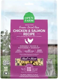 Open Farm Harvest Chicken Recipe Freeze Dried Raw Morsels For Cats, 9oz -Greenies Pet Store 51xnBxDeDQL. AC