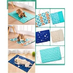Dog Ice Pad Pet Mat Summer Bite Cooling Kennel Summer Cat Cool Pad Sleeping Pad Cat Supplies (Color : C, Size : S-40 * 30CM) -Greenies Pet Store 51yBF4dZd9L