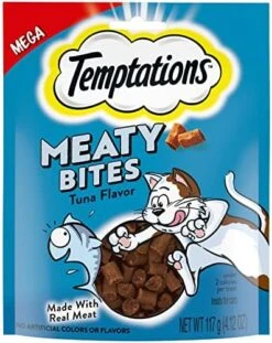 TEMPTATIONS Indoor Care Crunchy And Soft Cat Treats, Chicken Flavor, 2.1 Oz. Pouch (Pack Of 12) 22 TEMPTATIONS Indoor Care Crunchy And Soft Cat Treats, Chicken Flavor, 2.1 Oz. Pouch (Pack Of 12) -Greenies Pet Store 51yF8ph1kiL. AC