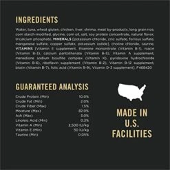 Purina Pro Plan Gravy, High Protein Wet Cat Food, COMPLETE ESSENTIALS Tuna, Shrimp & Rice Entree In Sauce - (24) 3 Oz. Pull-Top Cans 11 Purina Pro Plan Gravy, High Protein Wet Cat Food, COMPLETE ESSENTIALS Tuna, Shrimp & Rice Entree In Sauce - (24) 3 Oz. Pull-Top Cans -Greenies Pet Store 51yNHOZls0L