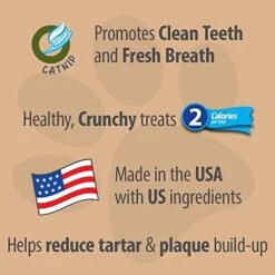 Emerald Pet 6 Pack Of Catnip Feline Dental Treats, 3 Ounces Each, Grain-Free Cat Treats Made In The USA 10 Emerald Pet 6 Pack Of Catnip Feline Dental Treats, 3 Ounces Each, Grain-Free Cat Treats Made In The USA -Greenies Pet Store 51yryInZlIL