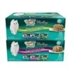 Fancy Feast Duo Premavera & Florentine Set Cat Food Wet Medleys (1 Pack Each Primavera & Florentine, 24 Cans Total) -Greenies Pet Store 51zIDkzzS5L