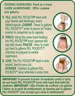 Greenies Feline Pill Pockets Cat Treats, (2), 1.6 Oz. Bags (90 Treats) -Greenies Pet Store 61A9kE2r5zL