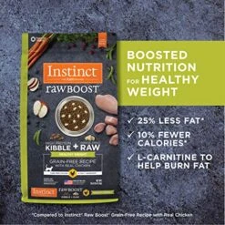 Instinct Raw Boost Healthy Weight Grain Free Recipe With Real Chicken Natural Dry Cat Food, 10 Lb. Bag -Greenies Pet Store 61HnqNkHp2L