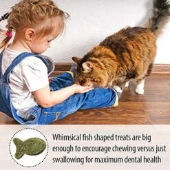 Emerald Pet 6 Pack Of Catnip Feline Dental Treats, 3 Ounces Each, Grain-Free Cat Treats Made In The USA 11 Emerald Pet 6 Pack Of Catnip Feline Dental Treats, 3 Ounces Each, Grain-Free Cat Treats Made In The USA -Greenies Pet Store 61JQfg01g7L