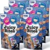 INABA Juicy Bites Grain-Free, Soft, Moist, Chewy Cat Treats With Vitamin E And Green Tea Extract, 0.4 Ounces Per Pouch, 18 Pouches (3 Per Bag), Tuna And Chicken -Greenies Pet Store 61JlJNccwaL