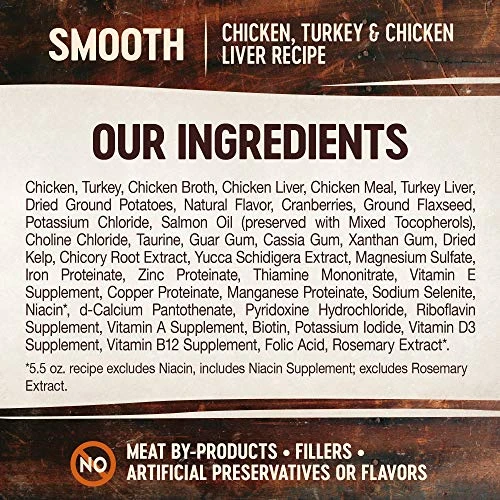 Wellness CORE Grain-Free Wet Cat Food, Natural Canned Food For Cats, Made With Real Meat (Chicken, Turkey & Chicken Liver Pate, 3 Oz Cans, Pack Of 12) 6 Wellness CORE Grain-Free Wet Cat Food, Natural Canned Food For Cats, Made With Real Meat (Chicken, Turkey & Chicken Liver Pate, 3 Oz Cans, Pack Of 12) - Image 4