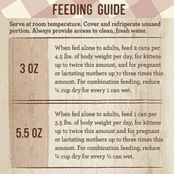 Merrick Purrfect Bistro Canned Wet Cat Food, Beef Recipe Pâté, Grain Free Natural Cat Food With Added Vitamins & Minerals For All Life Stages, 3 OZ Can (Pack Of 12) -Greenies Pet Store 61dyCGTZVIS