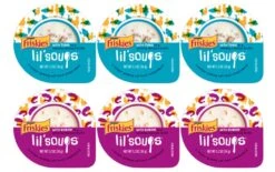 Lil' Soups Mixup 4 Flavors Wet Cat Food/Treats 1.2 Oz (3 Of Each) Total Of 12 Pieces With Healthier Paws Sticker 5 Lil' Soups Mixup 4 Flavors Wet Cat Food/Treats 1.2 Oz (3 Of Each) Total Of 12 Pieces With Healthier Paws Sticker -Greenies Pet Store 61lKXIlD9NL