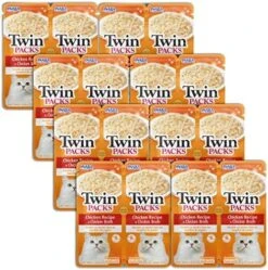 INABA Twin Packs Side Dish For Cats - Tuna & Chicken Recipe In Tuna Broth (8-2 Packs) 15 INABA Twin Packs Side Dish For Cats - Tuna & Chicken Recipe In Tuna Broth (8-2 Packs) -Greenies Pet Store 61yMoKa0nL. AC